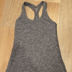 Lululemon racerback tank grey 4